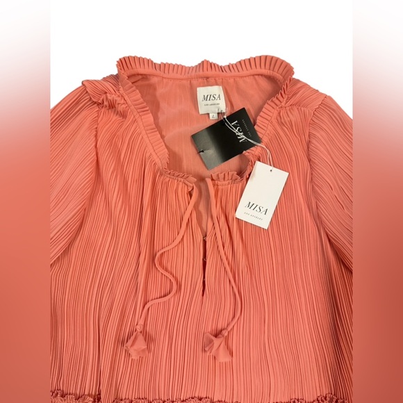 NWT MISA LOS ANGELES Azmina Dress in Pink Size Large - Picture 11 of 16